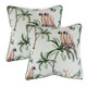 Gardenwize Pair of Pink Parrot Scatter Cushions