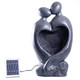 Gardenwize Carved Lovers Solar Water Feature