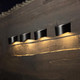 Gardenwize Urbane Solar Fence Lights (Pack of 4)