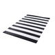 Gardenwize Zebra Stripe Outdoor Rug - 120cm x 180cm (Medium)