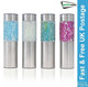 Pack of 4 Solar Mosaic Stake Lights