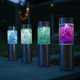 Pack of 4 Solar Mosaic Stake Lights