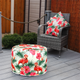 Gardenwize Flamingo/Palms Tree Pattern Ottoman