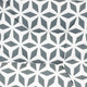 Gardenwize Grey & White Geometric Pattern Pair Of Seat Cushions