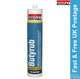 Soudal Butyrub Caravan Non Setting Mastic Window Roof Light Sealant White