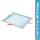 MPK Rooflight Flynet Vent 320 x 360 Skylight White Caravan Motorhome Campervan