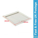 MPK Rooflight Flynet & Blind Vent 400 x 400 Skylight Beige Caravan RV Motorhome