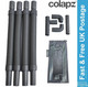 Colapz Flexi Extendable Waste Pipe 28mm Caravan Motorhome, Double Adaptor + Pegs