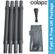 Colapz Flexi Extendable Waste Pipe 28mm Caravan Motorhome, Single Adaptor + Pegs