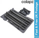 Colapz Flexi Extendable Waste Pipe 28mm Caravan Motorhome & Double Adaptor Kit