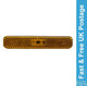Amber Side Marker LED 12v Lamp Light Stick On Adhesive Caravan Motorhome Van
