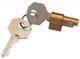 AL-KO AK13/21/AKS2700 Barrel Lock & Keys Caravan Trailer Hitch Lock - 203141