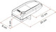 Fiamma Safe Door Magnum High Security Frame Lock White Caravan - 08277A01