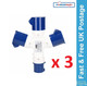 16A 3 Way Mains Site Splitter Adaptor Caravan Motorhome Camping Campervan x 3