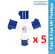 16A 3 Way Mains Site Splitter Adaptor Caravan Motorhome Camping Campervan x 5