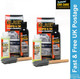 2 x Forever Black Bumper & Trim Dye Kit - Restores Faded Bumpers & Vinyl