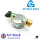 21mm Clip-on Gas Bottle Adaptor to Butane Pigtail 109 Male Outlet Calor Cavagna