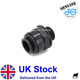 John Guest Push Speed Fit Water Pipe Fitting Straight Adaptor Male 3/8" BSP 12mm