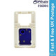 WHALE Watermaster EASI SLIDE Water Inlet Socket White Caravan Motorhome ES6001