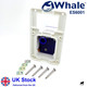 WHALE Watermaster EASI SLIDE Water Inlet Socket White Caravan Motorhome ES6001