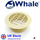 WHALE & TRUMA Air Ducting Vent Fixed Heating Caravan Motorhome Beige x 2