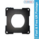 C-Line USB Mounting Socket Plate Grey CBE Caravan Motorhome VW Campervan Boat