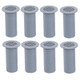 Gas Drop Out Round Floor Vent Campervan Caravan Motorhome Grey 75mm x 120mm x 8