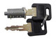West Alloy WD Short Replacement Door Lock Barrel c/w 2 Keys Caravan Motorhome