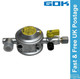Truma GOK Gas Regulator 30mbar 8mm Bulkhead + Butane Pigtail Caravan Motorhome