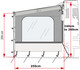 Fiamma Motorhome Side W Caravanstore XL Full-Height Side Panel - 07978A01