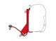 Fiamma Motorhome F45 Adapter Kit Fiat Ducato Hymer Awning Brackets - 98655Z028