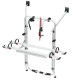 Fiamma Motorhome Carry-Bike VW T6 Rear Door Mounted Bike Rack - 02096-20-