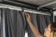 Fiamma Motorhome Privacy Room Curtains Kit Dark Grey 6-Piece Set - 08761A01-