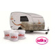 2 x Silky Cream Caravan Cleaner Polish Non Abrasive 480ml Motorhome Boat SILK01