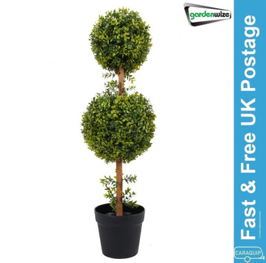 Multiball Tree Caraquip.co.uk | Gardenwize Solar Double Bay Ball Tree in Pot
