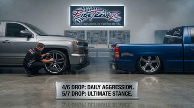 How to Lower a Chevy Silverado Sierra 1500: 4/6 vs 5/7 Drop