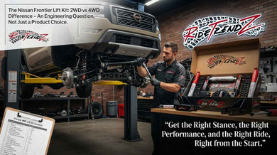 Nissan Frontier Lift Kit 2WD vs 4WD Difference