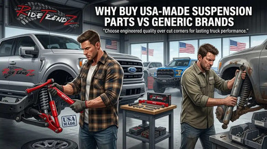 Why Buy USA-Made Suspension Parts vs Generic Brands
