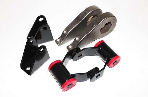 RTZ Chevrolet Gmc Silverado Sierra 2500HD 3500HD Full Lift Kit Front Adjustable 1-3" Forged Torsion Keys Kit + Front Shock Extenders + 1.75" Rear Lift Shackles Leveling 4wd