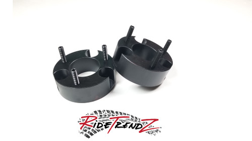 RTZ - Fits Dodge Dakota Complete Lift Kit 2" Front Billet Strut Spacers BLACK 4WD