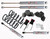 RTZ Chevrolet GMC Silverado Sierra 1500 Pickup Lowering Kit 3" Front Lowering Drop Coil Springs + 3" Rear Hanger & Shackle Kit + RTZ Primo NIitrogen Gas Charged Shocks 2WD V8 Motor