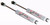 RTZ - Compatible with Dodge Ram 1500 Pickup Truck 94-01 Front Lowered RTZ Primo Nitrogen Gas Charged Shocks 2wd For 3" Drop Coils