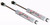 RTZ - Compatible with Dodge Ram 1500 Pickup Truck 94-01 Front Lowered RTZ Primo Nitrogen Gas Charged Shocks 2wd For 4" Drop with Coils, Spindles or Lower Control Arms