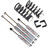 RTZ Ford Ranger Pickup Complete Lowering Kit Front 3" Front Lowering Drop Coil Springs + 5" Rear Axle Flip Kit + RTZ Primo Nitrogen Gas Shocks 6 Cylinder Motor 2WD