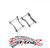 RTZ Toyota Tacoma 6 Lug Pickup Rear Adjustable 1" to 1.75" Lift Shackles Leveling Kit 4wd