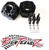 RTZ- Compatible with Tundra 07-18 Pickup Truck 3" Front Polyurethane Leveling Lift Kit 4wd Black