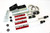 RTZ Dodge RAM 1500 Pickup 94-01 Full Lift kit Front 3" Lift Coil Spring Spacers + Rear Steel Tapered 3" Lift Block Kit + Set of Doestch Tech DT9000 Nitro Shocks Leveling 2wd