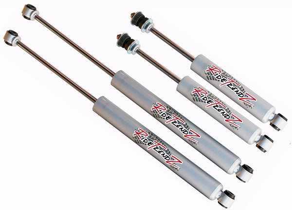 RTZ - Compatible with Ford F150 Pickup Truck Set of Lowered RTZ Primo Nitrogen Gas Charged Shocks 2wd For 3/4" Drop Kit