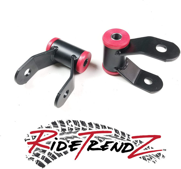 RTZ Ford Ranger Pickup Rear Lowering 1.75" Shackles Leveling Drop Kit 4wd Black