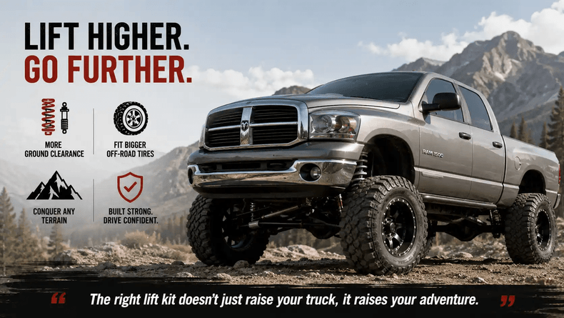 Best Lift Kit for 2002-2008 Dodge Ram 1500 Buying Guide